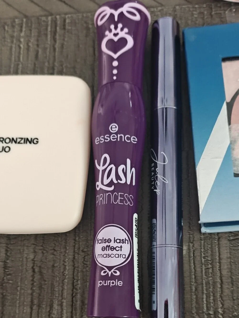 Makeup Bundle With Brush and Palette Set in Pink and Purple